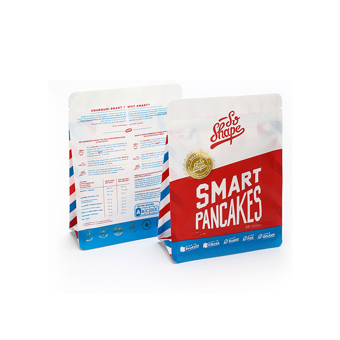 Recyclable Flat Bottom Pouches for Food Packaging