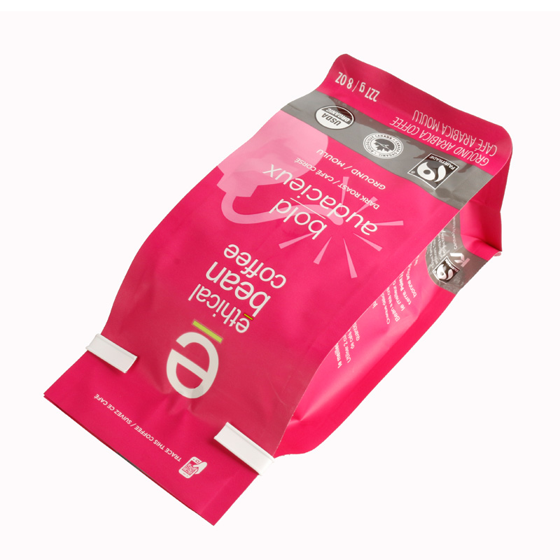 8oz Matte Pink Coffee Packaging 8oz Matte Pink Coffee Packaging