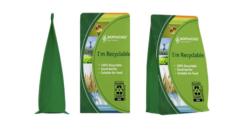 Eco-Friendly Flat Bottom Bag