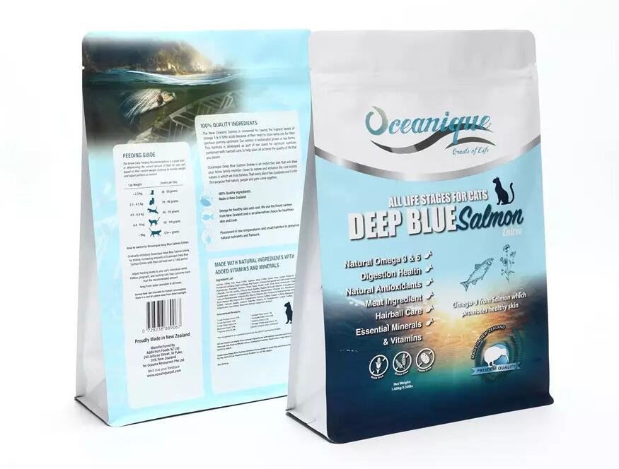 Flat Bottom Pet Food Bag