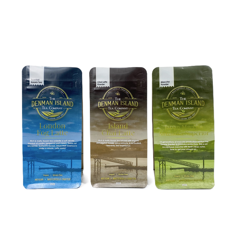 Flat Bottom Tea Pouch