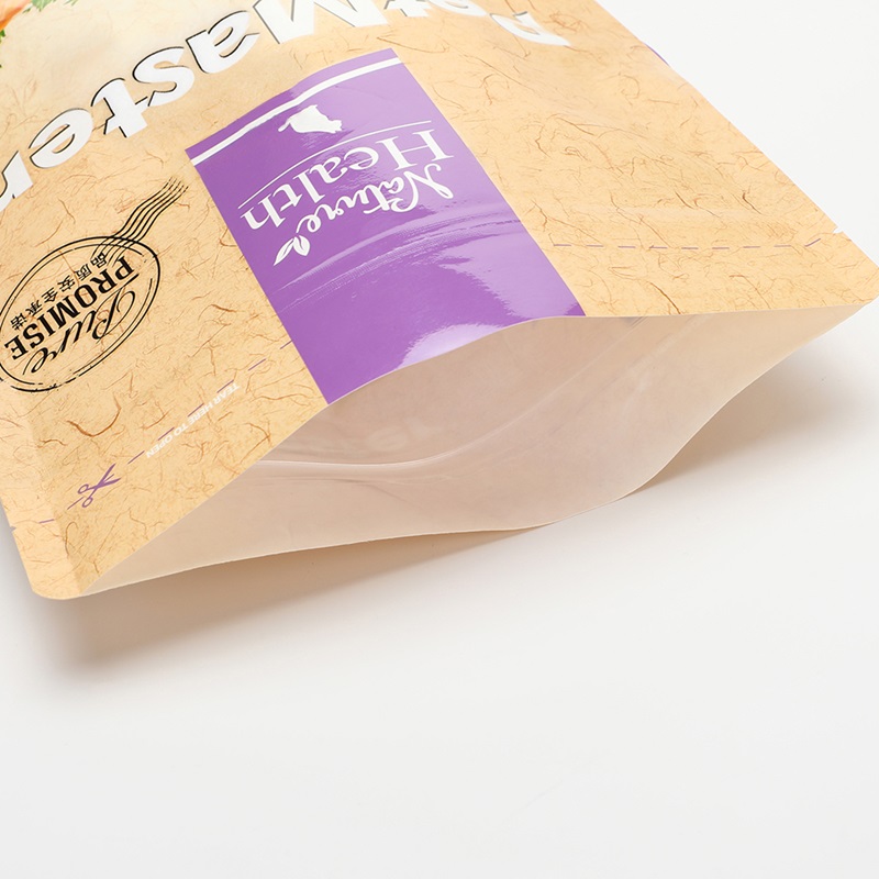 Recyclable Pet Food Stand-Up Pouch with Zipper