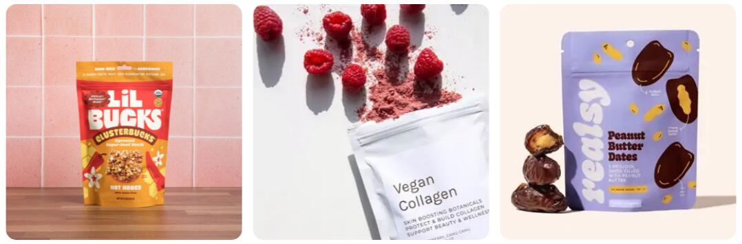 custom packaging bags for food products